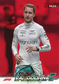 Stoffel Vandoorne #21 Paddock Pass - Red