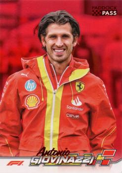Antonio Giovinazzi #22 Paddock Pass - Red