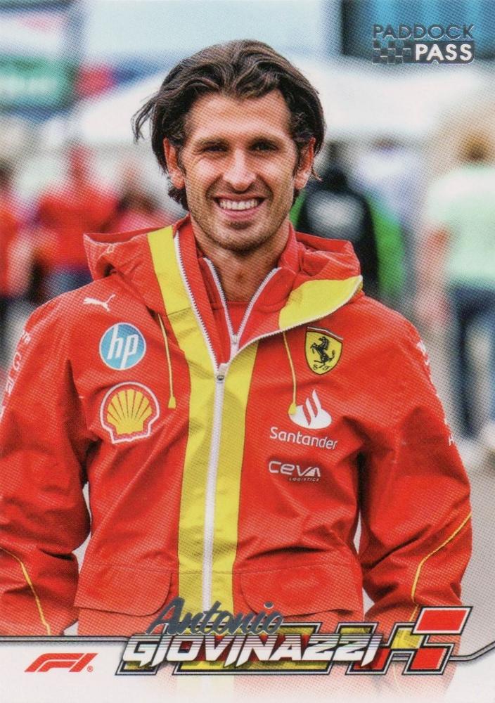 Antonio Giovinazzi #22 Paddock Pass - Refractor