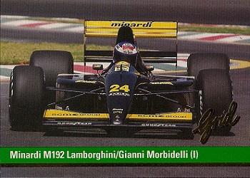 Minardi M192 Lamborghini / Gianni Morbidelli #23