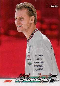 Mick Schumacher #25 Paddock Pass - Red