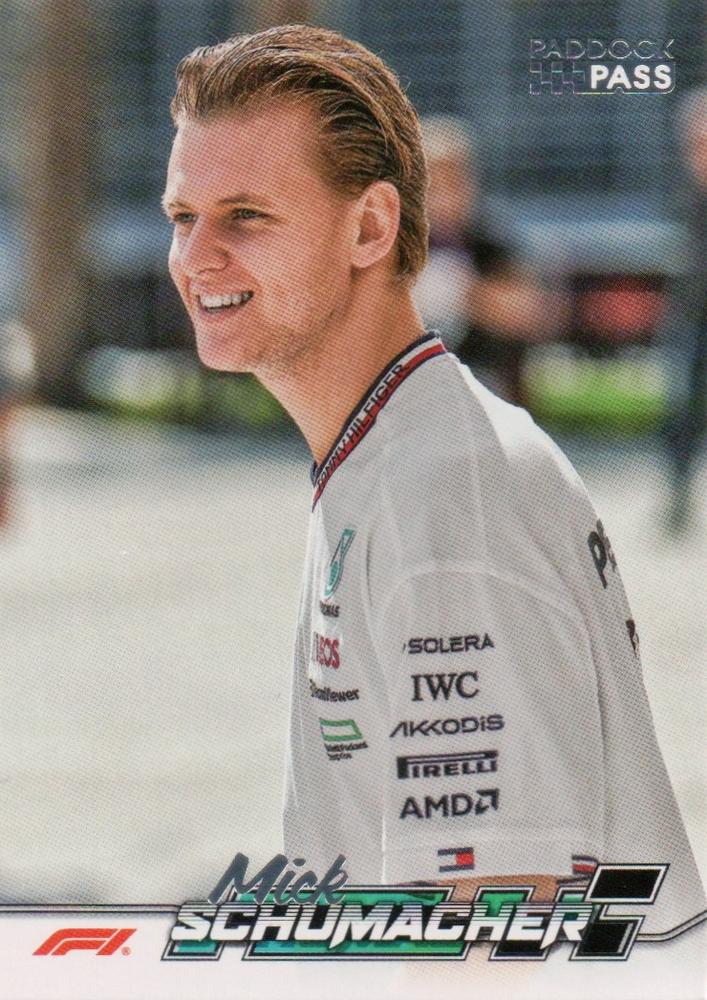 Mick Schumacher #25 Paddock Pass