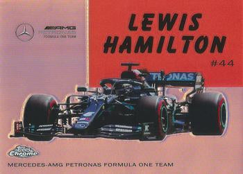 Lewis Hamilton #54W-2 1954 Topps World of Wheels