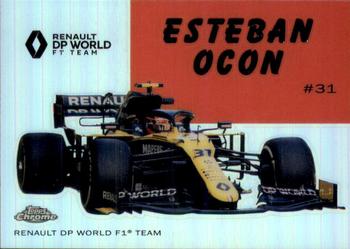 Esteban Ocon #54W-7 1954 Topps World of Wheels