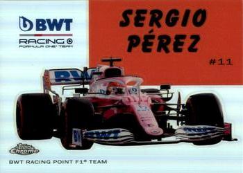 Sergio Pérez #54W-10 1954 Topps World of Wheels