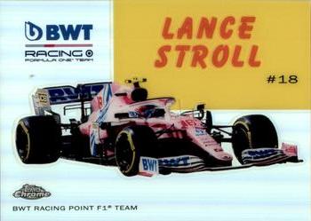 Lance Stroll #54W-11 1954 Topps World of Wheels