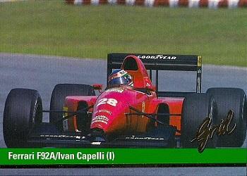 Ferrari F92A / Ivan Capelli #27