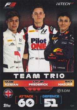 Nazim Azman, Kaylen Frederick & Isack Hadjar #127