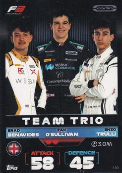 Brad Benavides, Zak O’Sullivan & Enzo Trulli #130