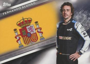 Fernando Alonso #FF-FA Flags of Foundation