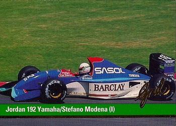 Jordan 192 Yamaha / Stefano Modena #30