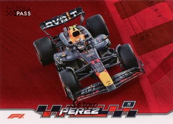 Sergio Perez #32 Paddock Pass - Red