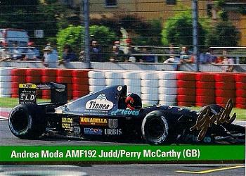 Andrea Moda AMF 192 Judd / Perry McCarthy #33