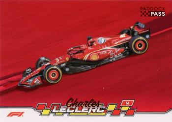 Charles Leclerc #33 Paddock Pass - Red