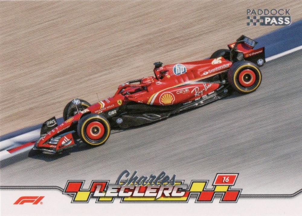 Charles Leclerc #33 Paddock Pass