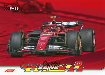 Carlos Sainz #34 Paddock Pass - Red