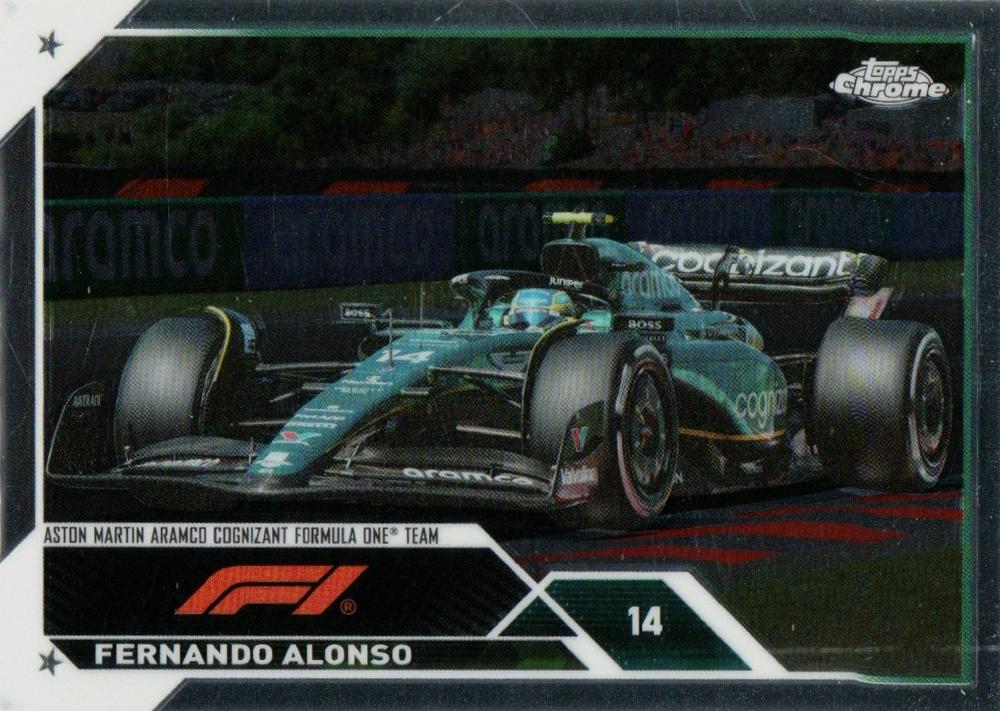 Fernando Alonso #35 Refractor