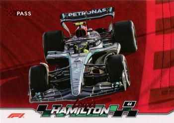 Lewis Hamilton #36 Paddock Pass - Red