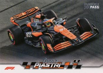 Oscar Piastri #38 Paddock Pass - Refractor