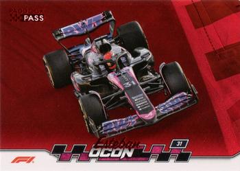 Esteban Ocon #39 Paddock Pass - Red