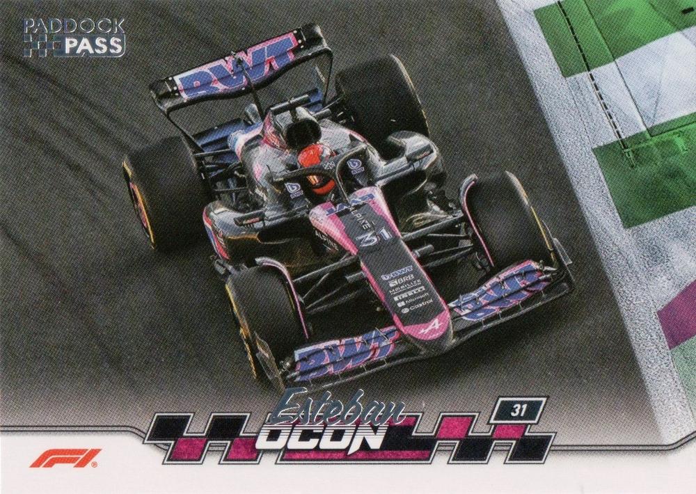 Esteban Ocon #39 Paddock Pass - Refractor