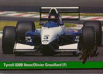Tyrrell 020B Ilmor / Olivier Grouillard #3