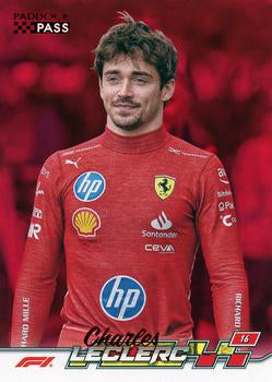Charles Leclerc #3 Paddock Pass - Red