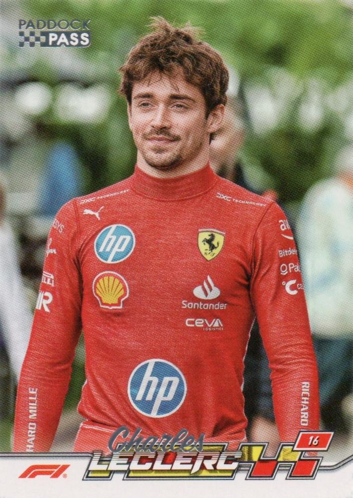 Charles Leclerc #3 Paddock Pass