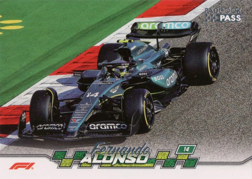 Fernando Alonso #41 Paddock Pass