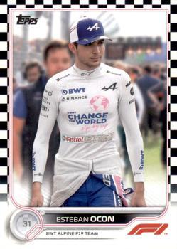 Esteban Ocon #43 Flagship - Checkered Flag