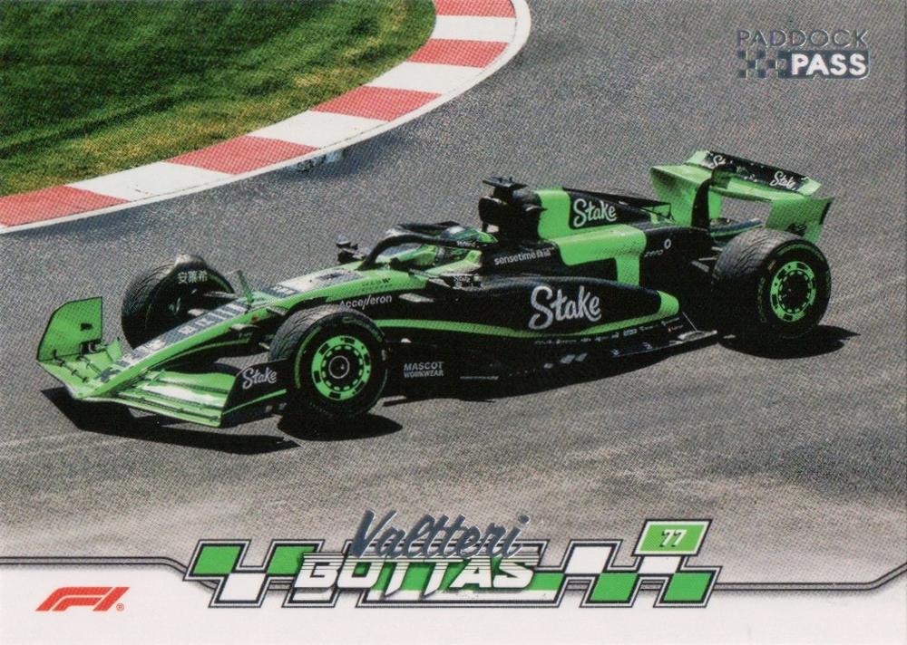 Valtteri Bottas #43 Paddock Pass - Refractor