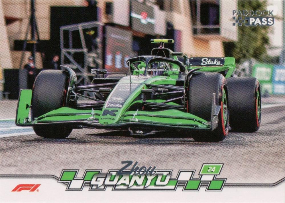 Zhou Guanyu #44 Paddock Pass