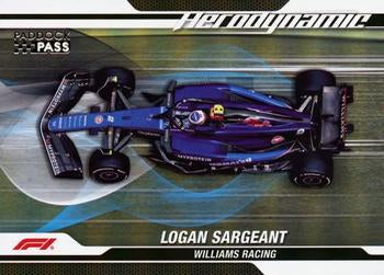 Logan Sargeant #AD-10 Aerodynamic