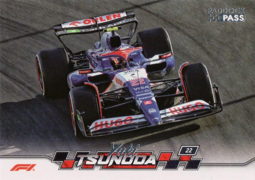 Yuki Tsunoda #47 Paddock Pass - Refractor