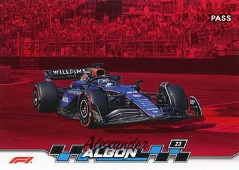Alexander Albon #49 Paddock Pass - Red