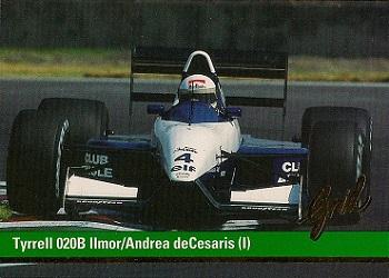 Tyrrell 020B Ilmor / Andrea de Cesaris #4