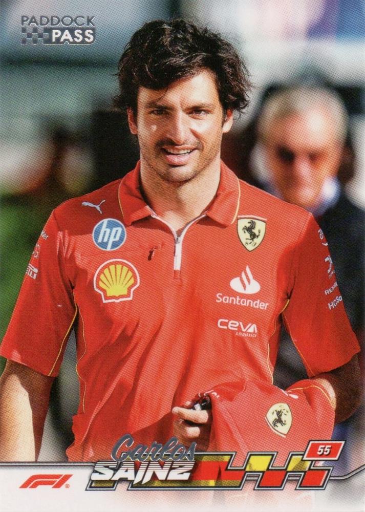 Carlos Sainz #4 Paddock Pass