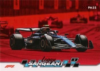 Logan Sargeant #50 Paddock Pass - Red