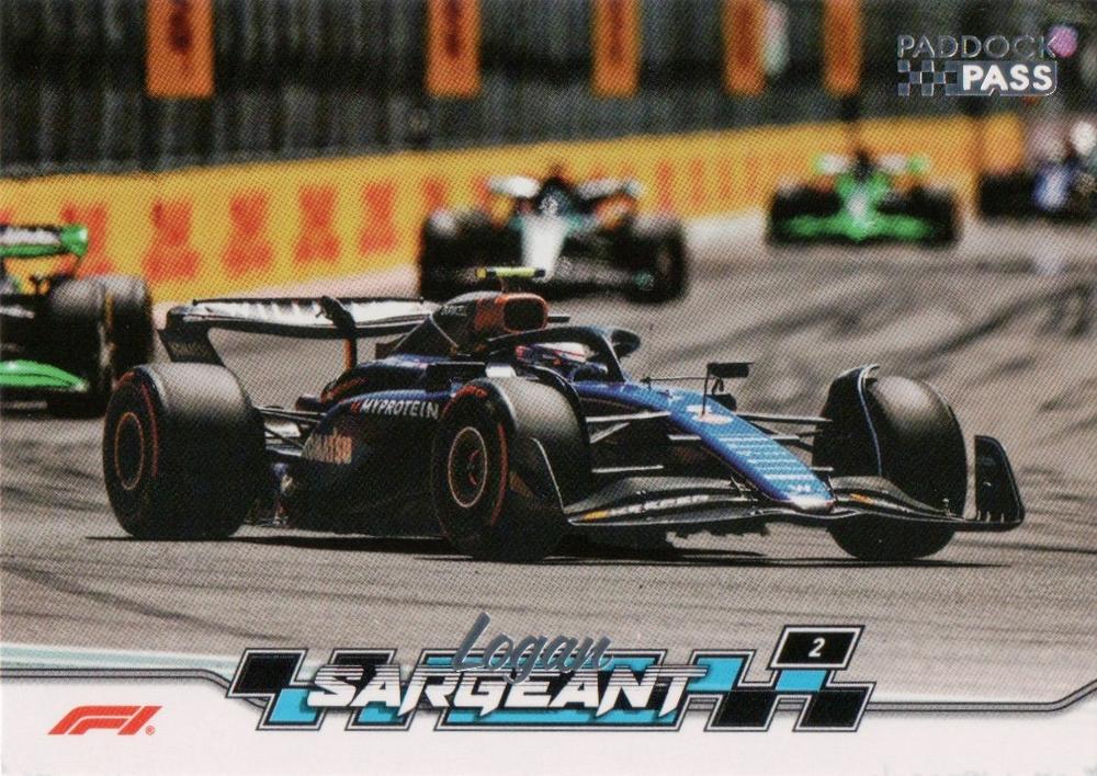Logan Sargeant #50 Paddock Pass - Refractor