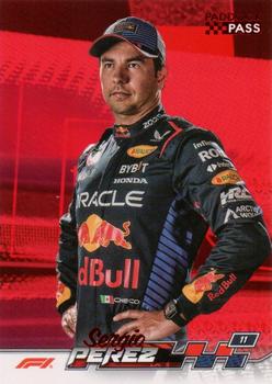 Sergio Perez #52 Paddock Pass - Red