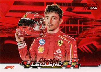 Charles Leclerc #53 Paddock Pass - Red