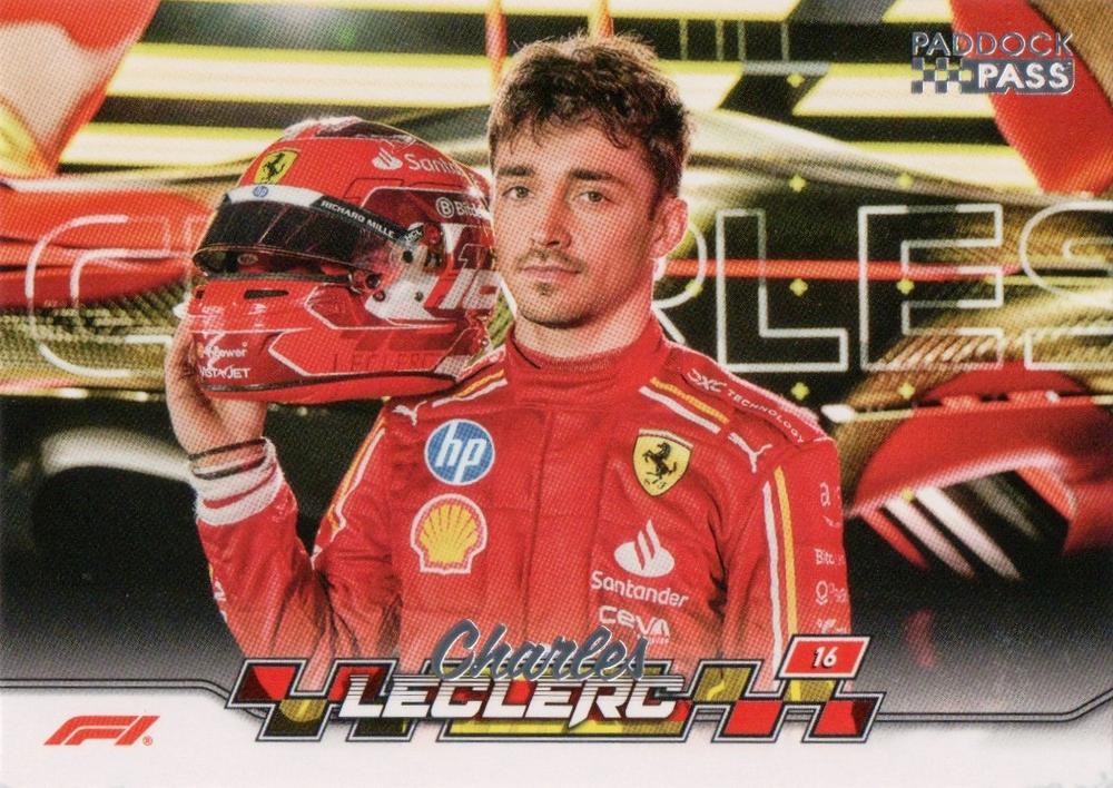 Charles Leclerc #53 Paddock Pass - Refractor