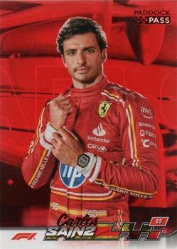 Carlos Sainz #54 Paddock Pass - Red