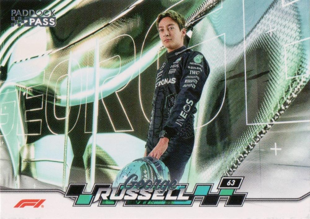 George Russell #55 Paddock Pass