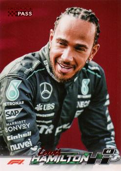 Lewis Hamilton #56 Paddock Pass - Red