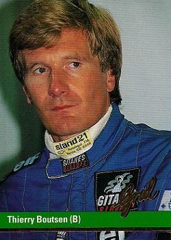 Thierry Boutsen #57