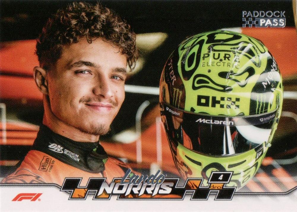 Lando Norris #57 Paddock Pass - Refractor