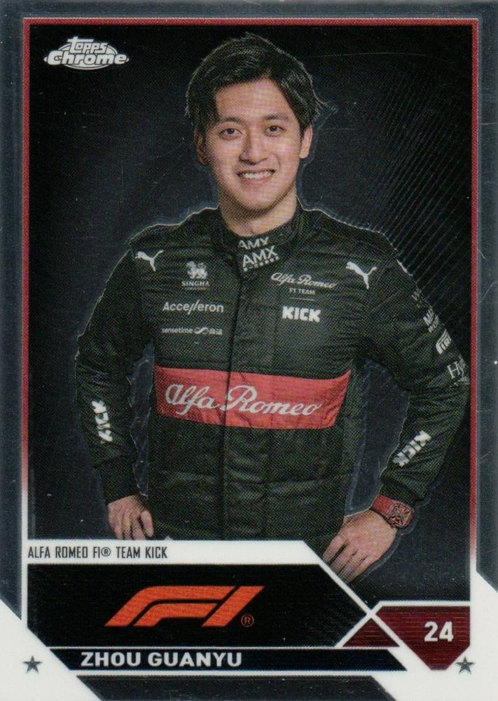 Zhou Guanyu #58 Refractor