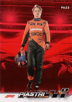 Oscar Piastri #58 Paddock Pass - Red