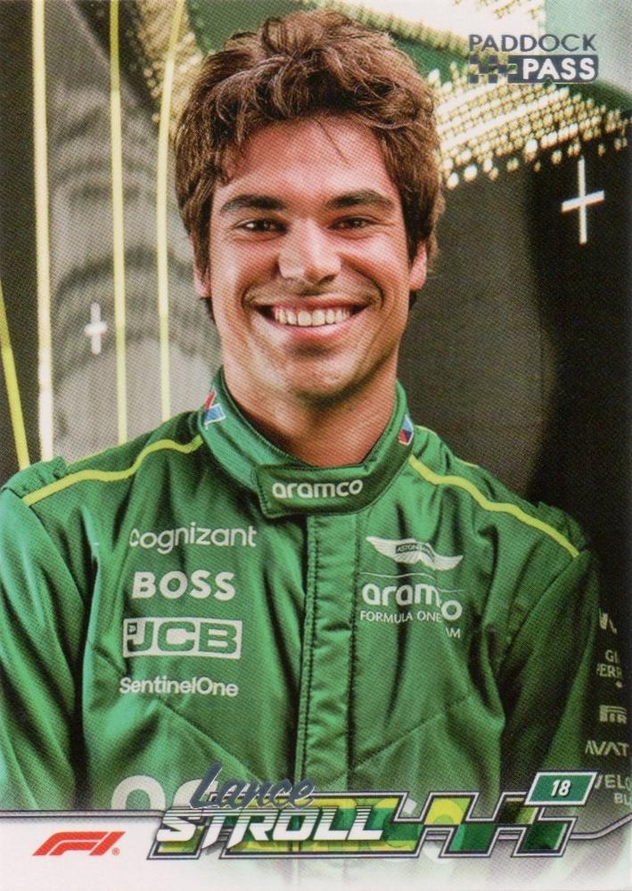 Lance Stroll #62 Paddock Pass - Refractor